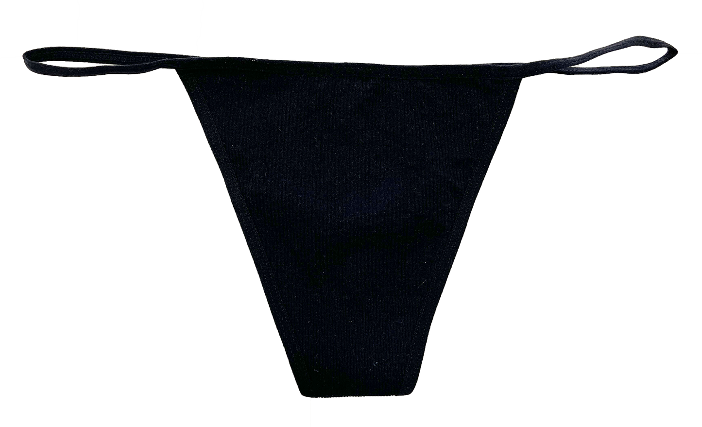 Seamless Rib Strappy Thong, XS-2X