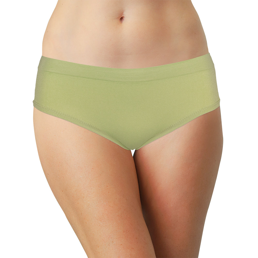 Seamless Ribbed Tag Free Hipster