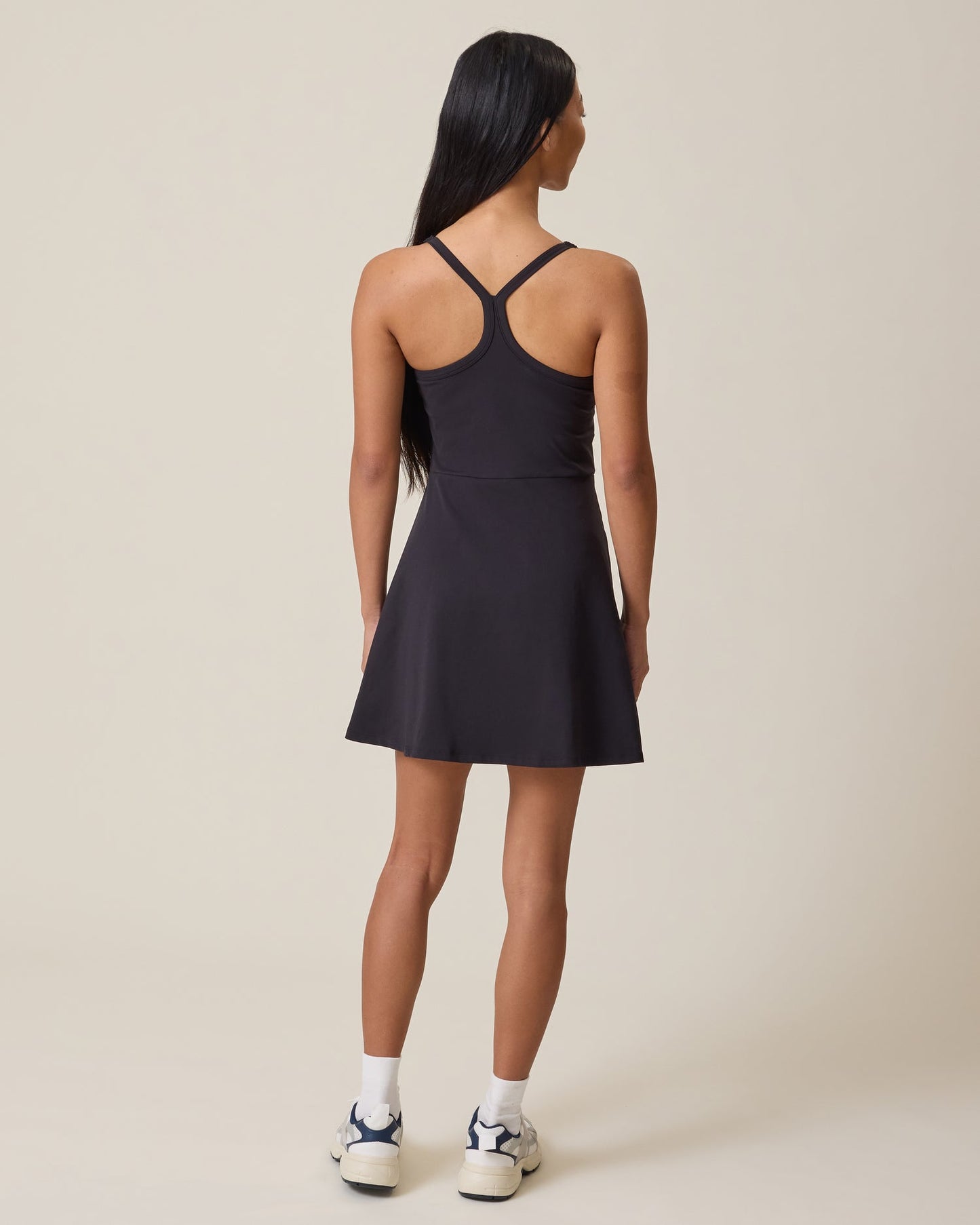 Stevie Active Racerback Nursing Dress | Black