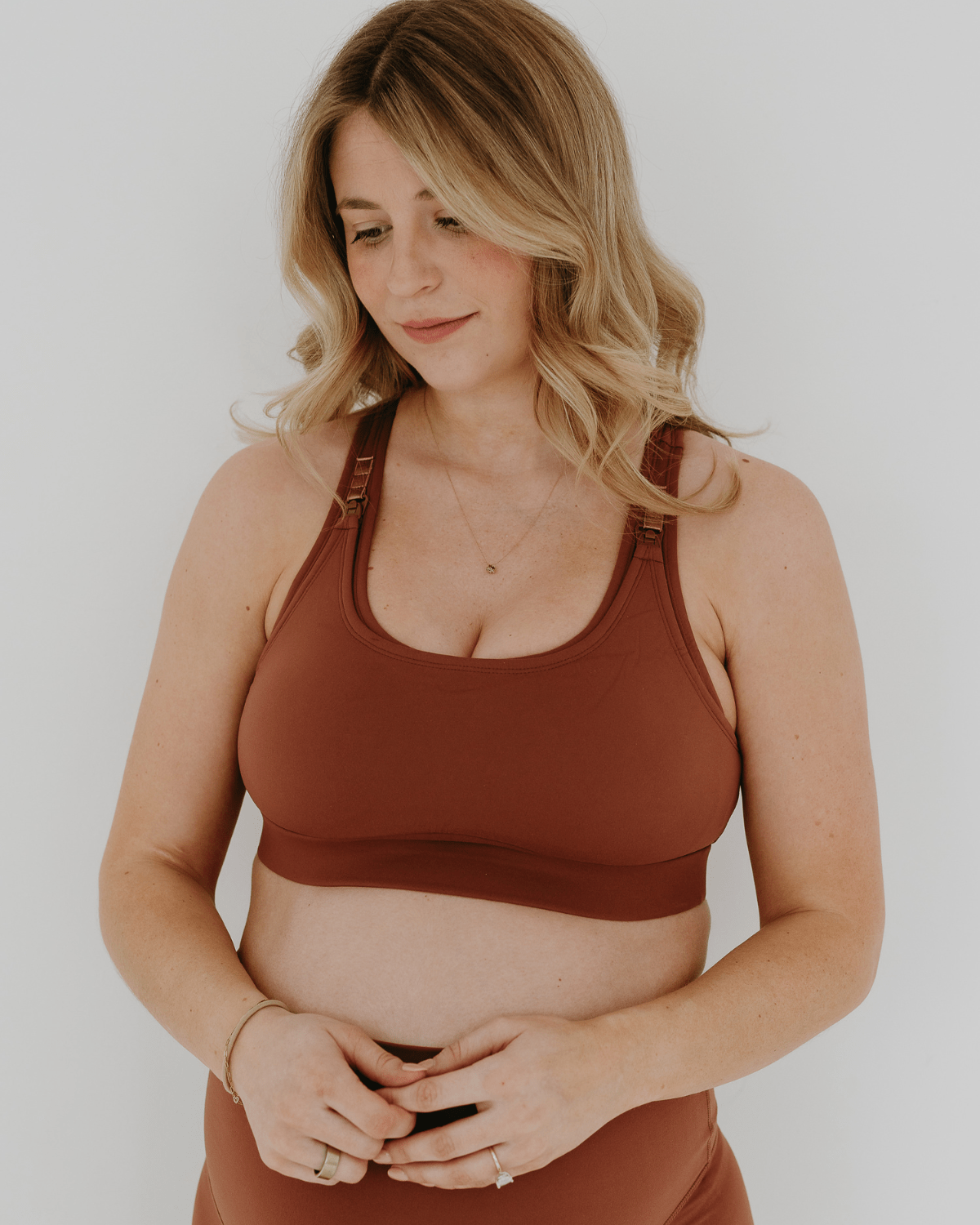 AXK CORE Full Support Nursing Bra - Brown