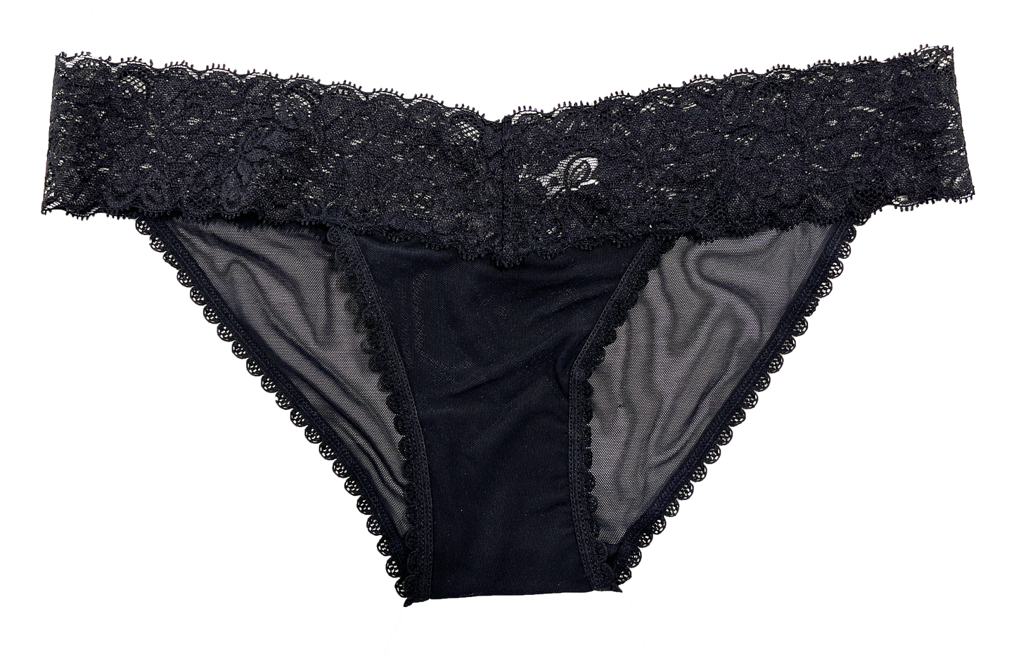 Mesh and Lace Classic Cheeky, XS-2X