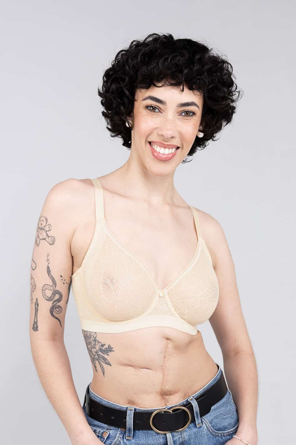 Zoe FlexWire Sheer Lift Bra - D-G Cup