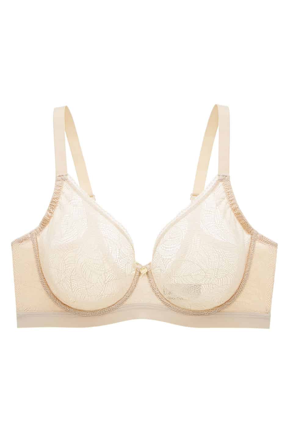 Zoe FlexWire Sheer Lift Bra - D-G Cup