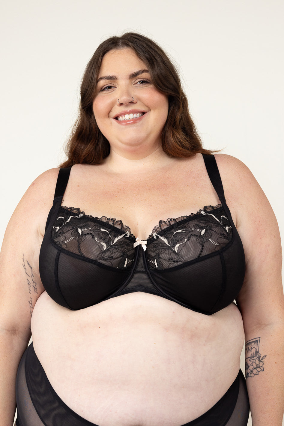 Penny FlexWire Lift Unpadded Balconette Bra - DD-K Cup