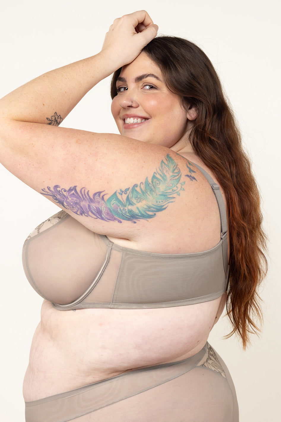 Penny FlexWire Lift Unpadded Balconette Bra - DD-K Cup