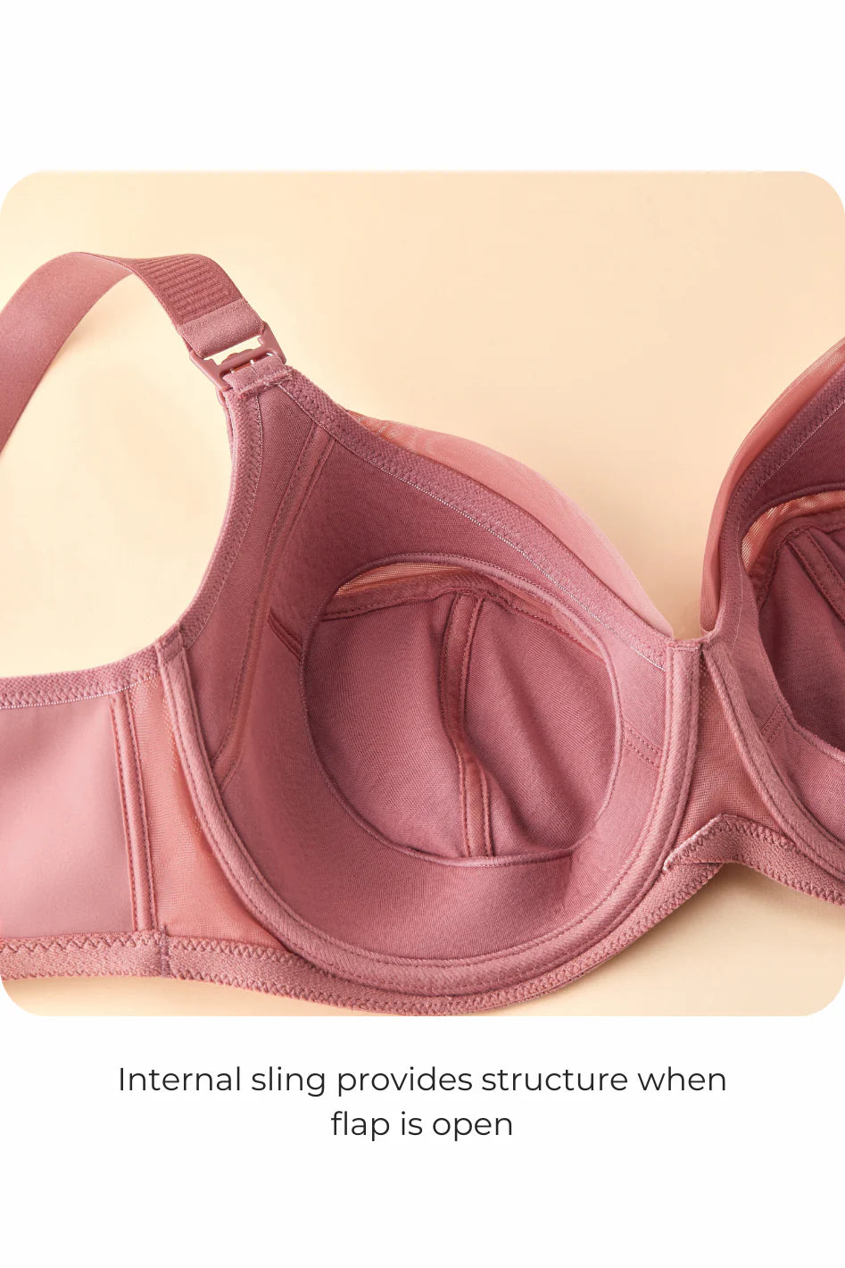 Cora FlexWire Nursing Bra, DD-J Cup