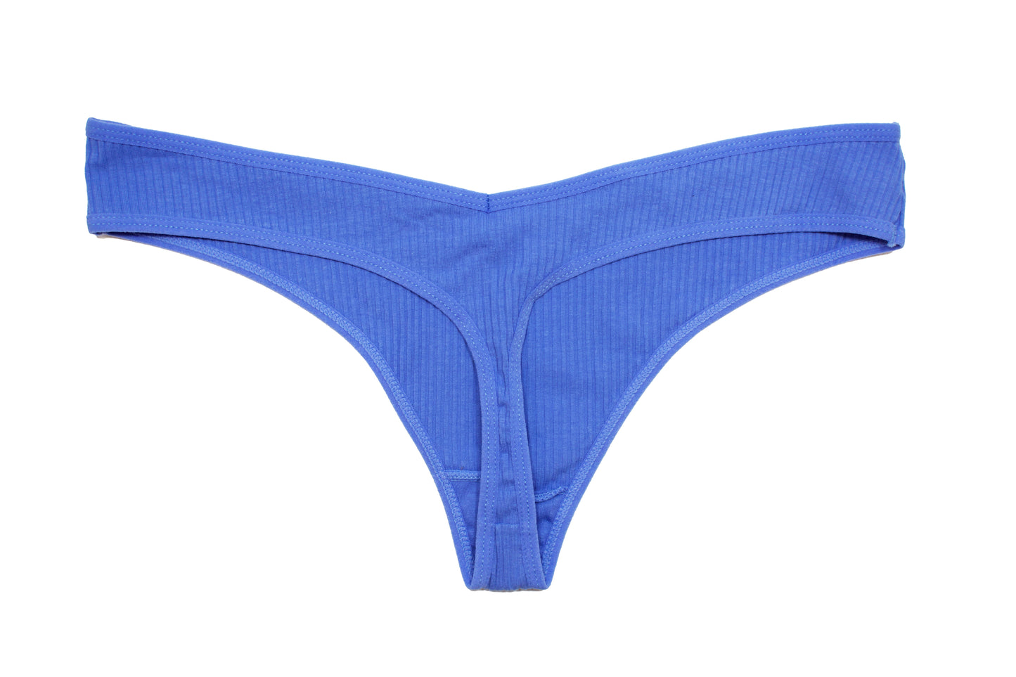 Cotton Rib Thong