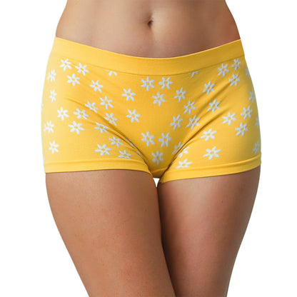 Seamless Daisy Tag Free Boyshort