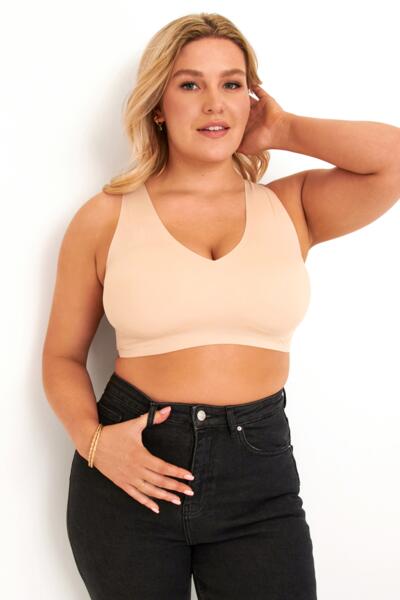 Off Duty Invisible Non Wired Removable Pad Bra