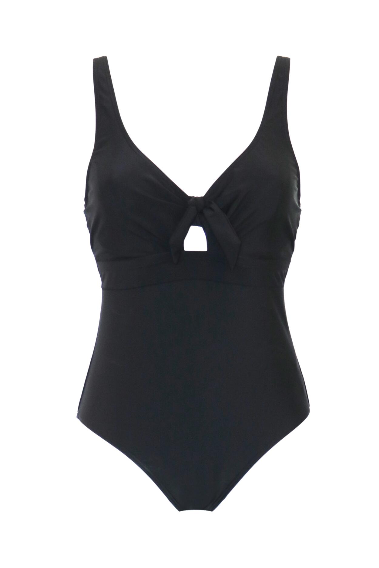 Underwired Bow Front Tummy Control Swimsuit