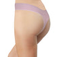 Seamless Ribbed Tag Free Thong