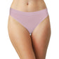 Seamless Ribbed Tag Free Thong