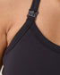 Stevie Active Racerback Nursing Dress | Black