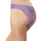 Pretty Purple Lace Bikini with Laser Cut Waist Band