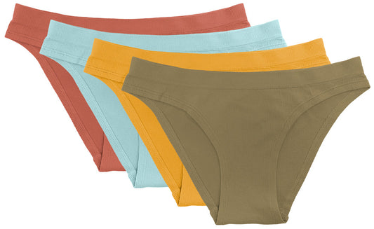 Mystery Seamless Tag Free Bikini 4-Pack