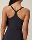 Stevie Active Racerback Nursing Dress | Black