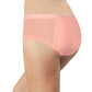 Pink Laser Cut Hipster With Mesh and Lace
