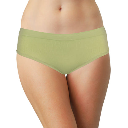 Seamless Ribbed Tag Free Hipster