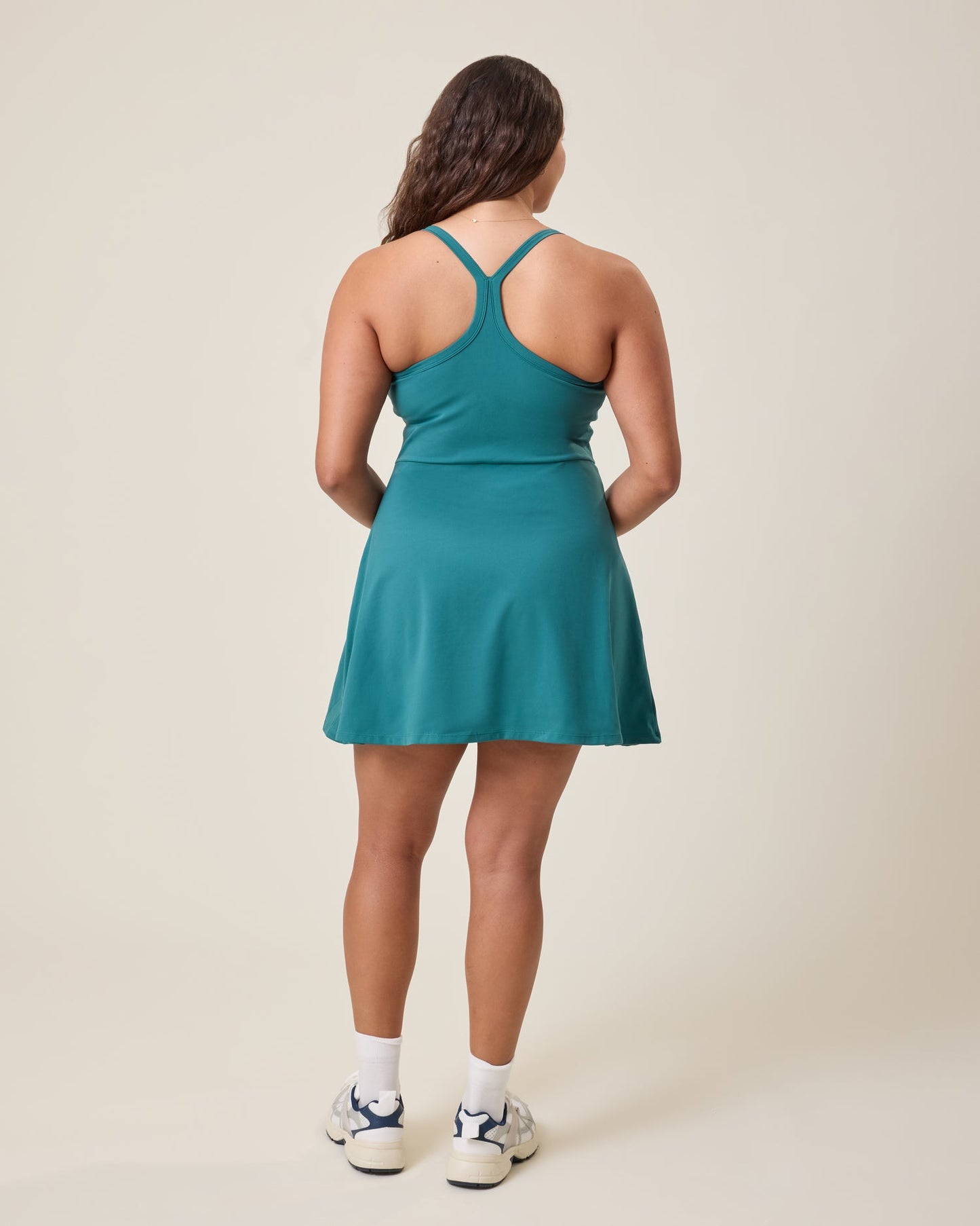 Stevie Active Racerback Nursing Dress | Teal