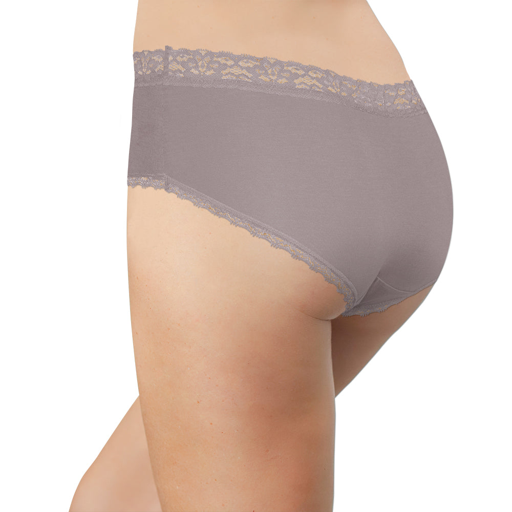 Modal Hipster featuring Crossed Lace Trim