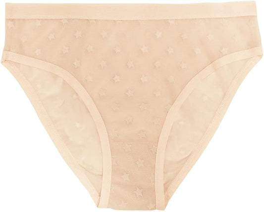 Star Mesh High Leg Bikini