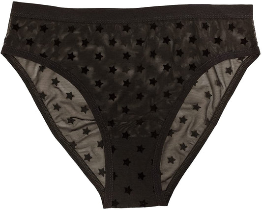 Star Mesh High Leg Bikini