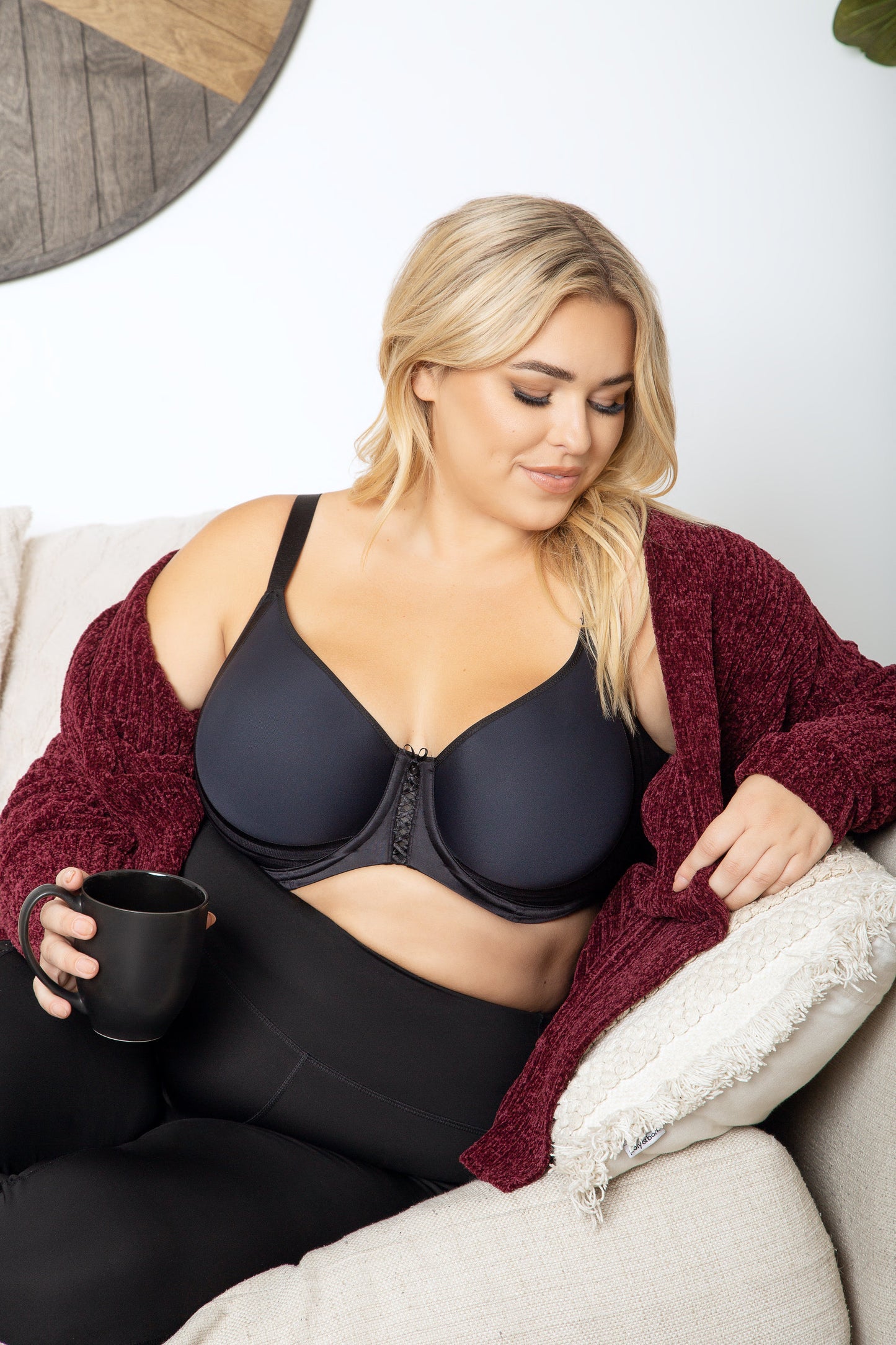 Shea Full Bust T-Shirt Bra - Black