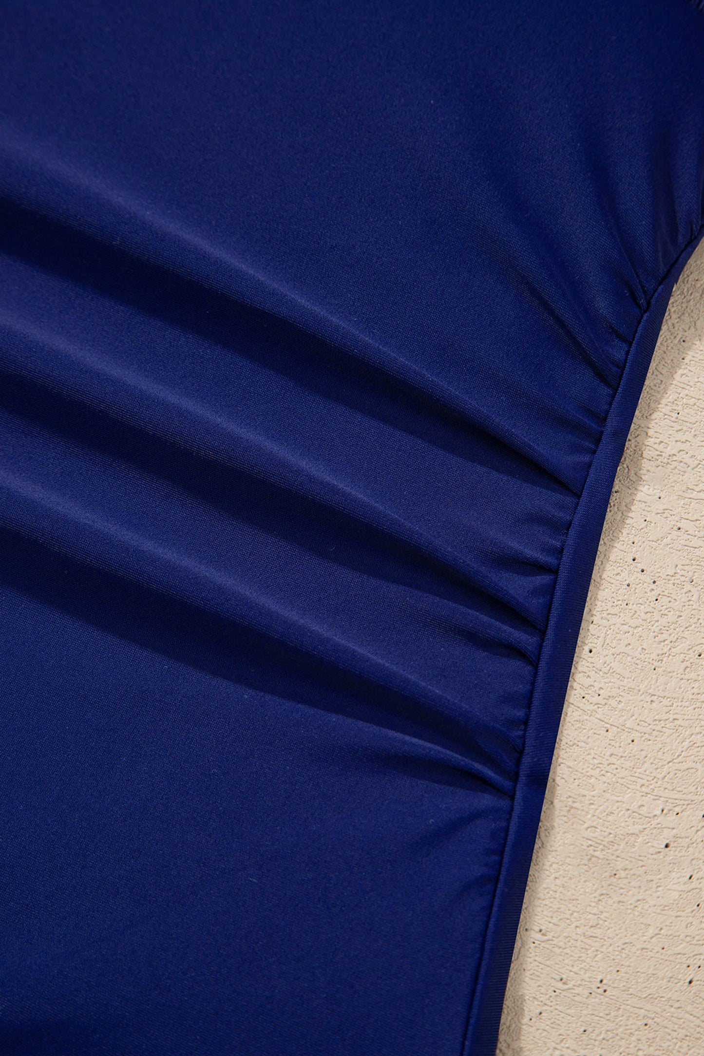 Colorblock Square Neckline One-Piece Swimsuit