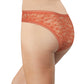High Leg Daisy Lace Cheeky with Picot Trim