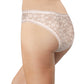 High Leg Daisy Lace Cheeky with Picot Trim