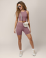 Sublime® Bamboo Maternity & Postpartum Bike Short | Twilight