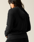 Brushed Bamboo Maternity & Nursing Hoodie | Black