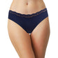 Laser Cut Rib Cheeky with Lace Waist, XS-2X