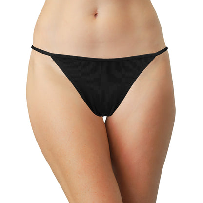 Seamless Rib Strappy Bikini, XS-2X