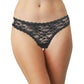 Double Strap Lace Thong, XS-2X