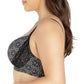 Casey Full Bust Padded Plunge T-Shirt Bra - Mosaic Black