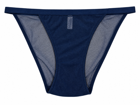 Mesh Bikini with Elastic Waist, XS-2X