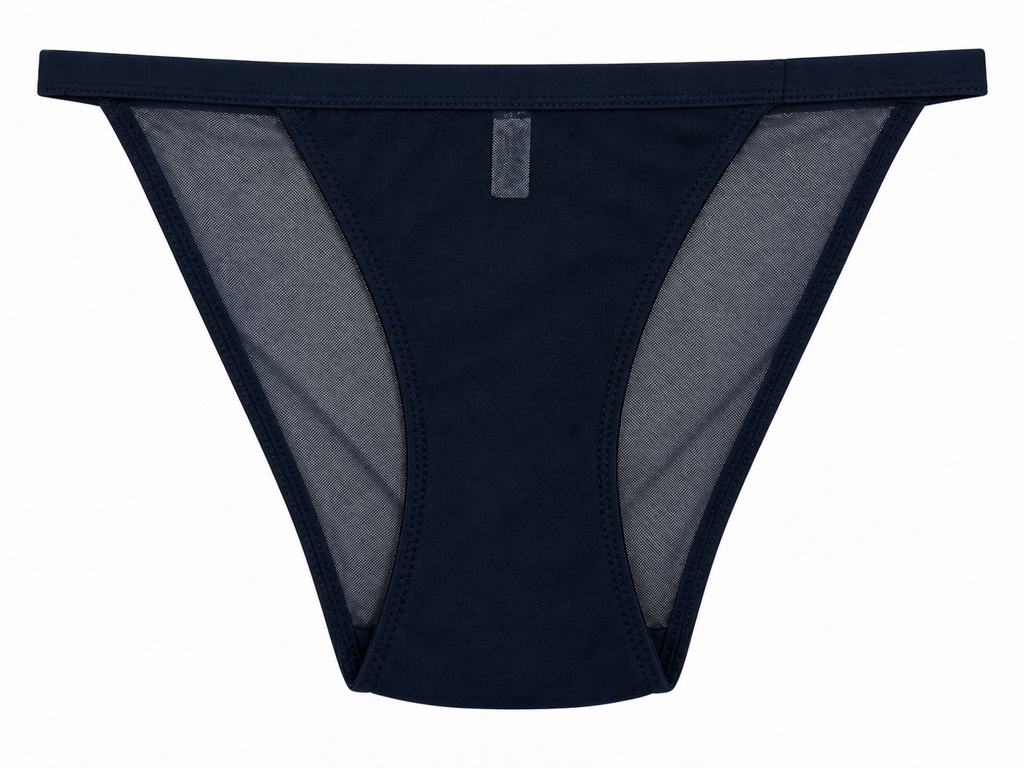 Mesh Bikini with Elastic Waist, XS-2X