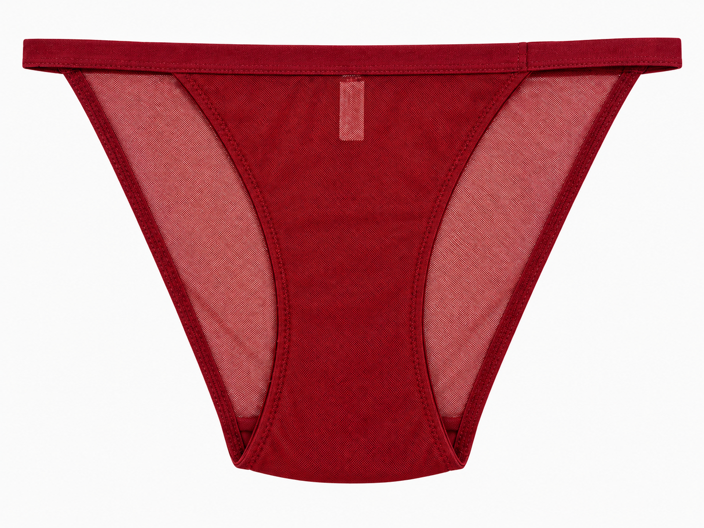Mesh Bikini with Elastic Waist, XS-2X
