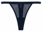 Mesh Thong with Elastic Waist, XS-2X
