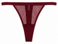 Mesh Thong with Elastic Waist, XS-2X