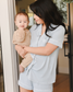 Clea Bamboo Short Sleeve Pajama Set | Mist
