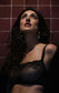 Kim High Neck Sheer Lace Underwire Bra