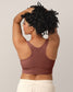 French Terry Racerback Nursing & Sleep Bra | Redwood