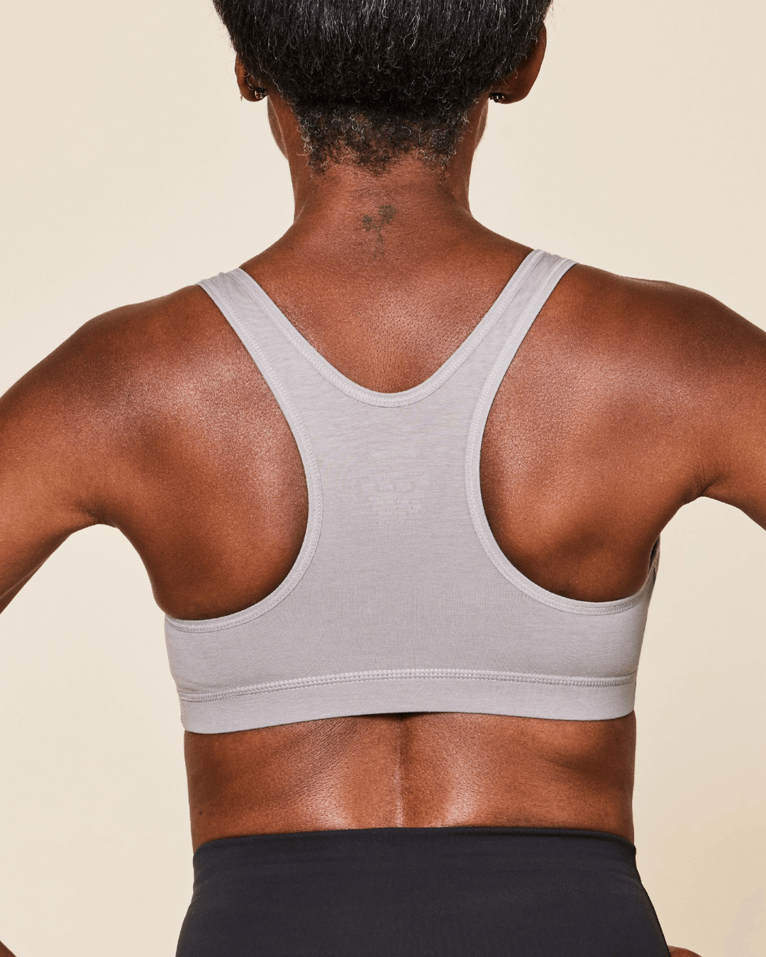 Glide Cotton Racerback Bralette