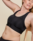 Hero Front‑Closure Sports Bra - Black