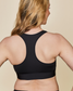 Hero Front‑Closure Sports Bra - Black