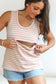 Invisible Zip Breastfeeding Tank Top