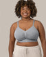 Sublime® Hands-Free Pumping & Nursing Bra | Grey