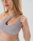 AXK CORE Cross Body Nursing Bra - Light Gray